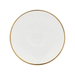 Set de taza y plato de porcelana Maesta La Porcellana Bianca
