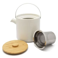 Set de tetera de cerámica 1,2 l con calentador Umea Bredemeijer