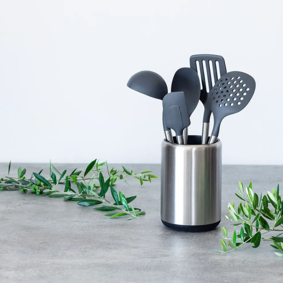 Set de 5 utensilios con bote Signature Bra