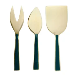 Set de 3 utensilios para queso inox dorado Artesà KitchenCraft