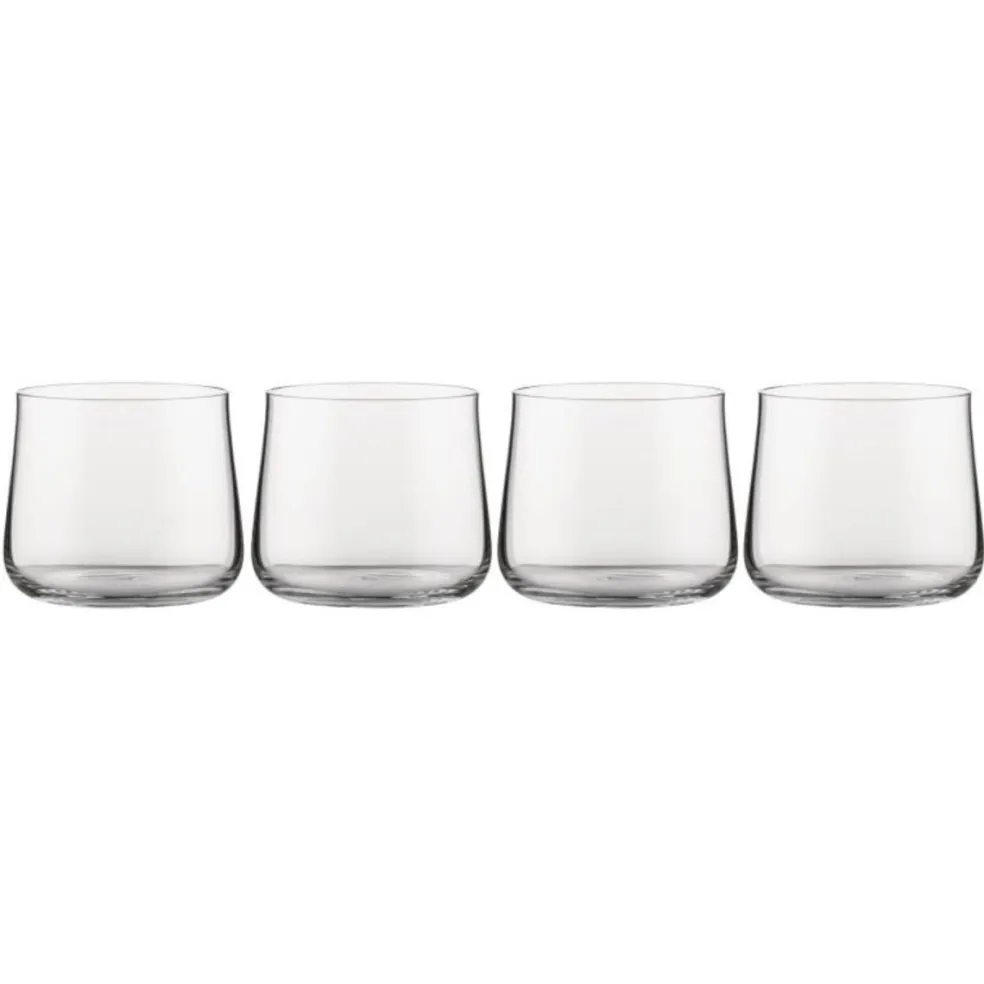 Set de 4 vasos de cristal Eugenia de Naoto Fukasawa Alessi