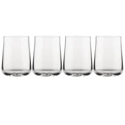 Set de 4 vasos de cristal Eugenia de Naoto Fukasawa Alessi