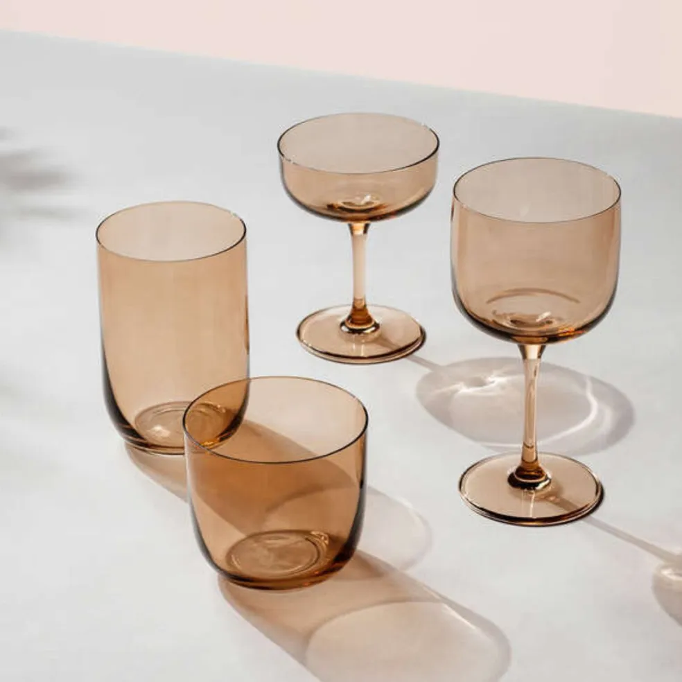 Set de 2 vasos de cristal Like Clay Villeroy & Boch
