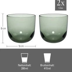 Set de 2 vasos de cristal Like Sage Villeroy & Boch