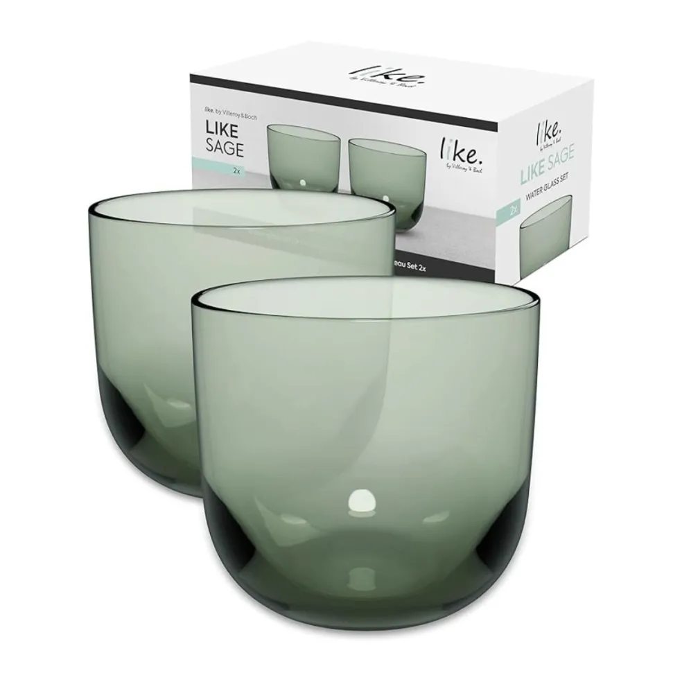 Set de 2 vasos de cristal Like Sage Villeroy & Boch