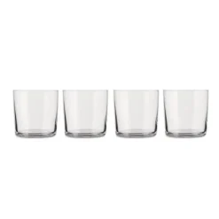 Set de 4 vasos de vidrio cristalino Glass Family Alessi