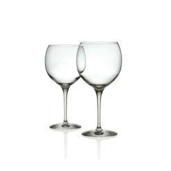 Set de 4 vasos de vino de vidrio cristalino Mami XL Alessi