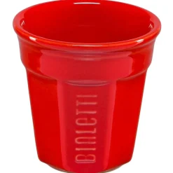 Set de 6 vasos octogonales multicolor Bialetti