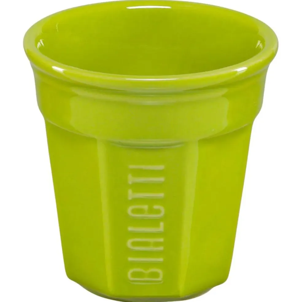 Set de 6 vasos octogonales multicolor Bialetti