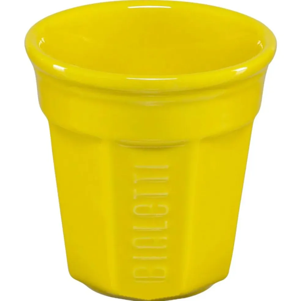 Set de 6 vasos octogonales multicolor Bialetti