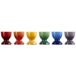 Set 6 hueveras Arcoiris Le Creuset