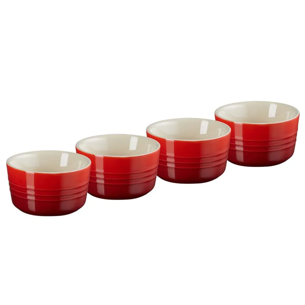 Set 4 mini ramequines Le Creuset
