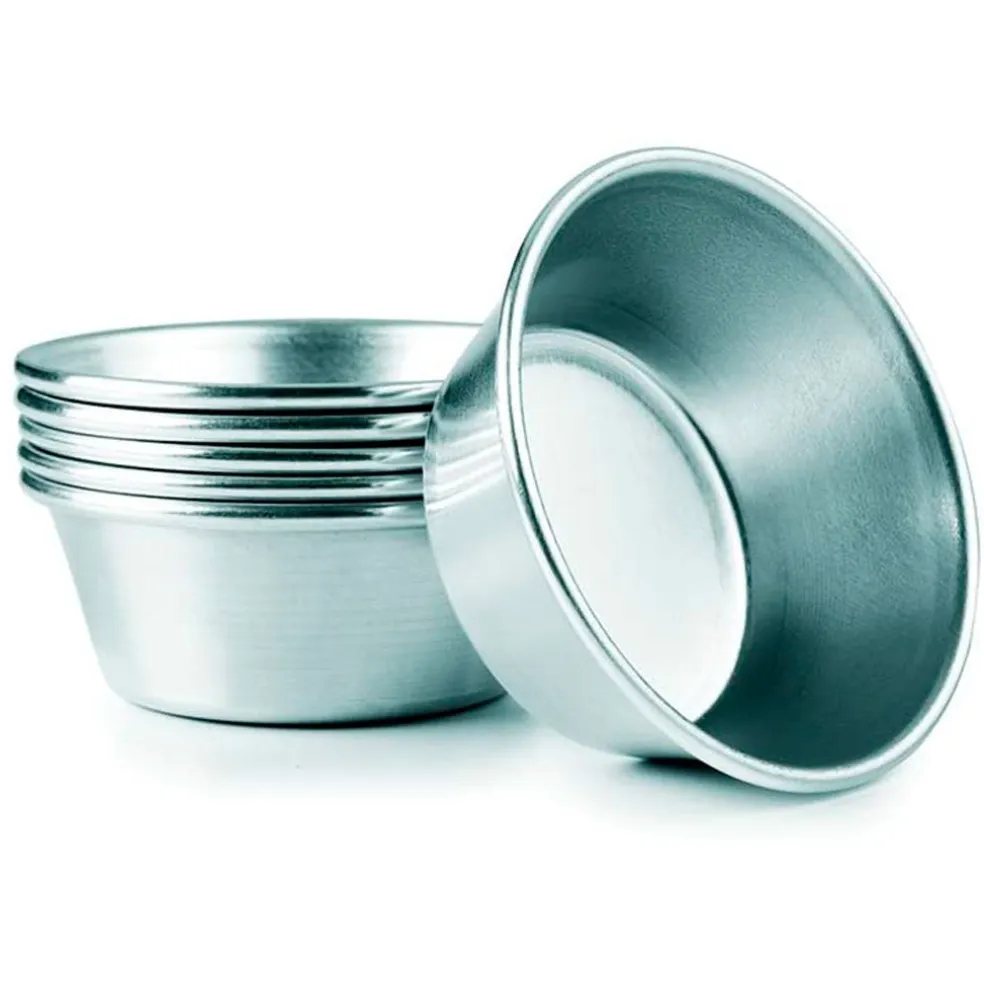 Set 6 moldes para pastel nata portugues Ibili