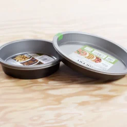 Set 2 moldes redondo o cuadrado para freidora de aire y horno Wham® Cook