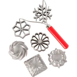 Set para flores fritas, buñuelos y tartaletas escandinavas Nordic Ware