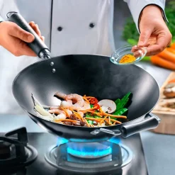Set 4 piezas wok antiadherente Ken Hom