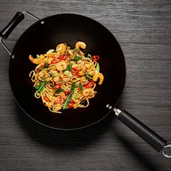 Set 4 piezas wok antiadherente Ken Hom