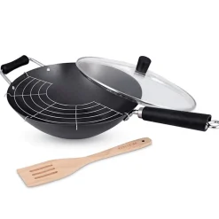 Set 4 piezas wok antiadherente Ken Hom