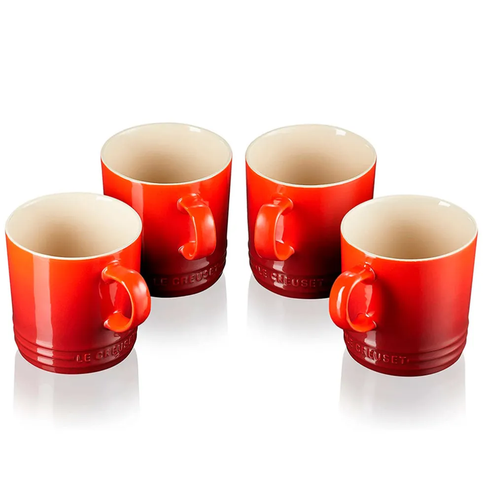 Set 4 tazas London 350ml Le Creuset