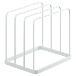 Soporte organizador para tablas y bandejas Yamazaki