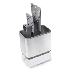 Soporte para cepillos y estropajos de acero inoxidable OXO
