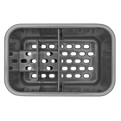 Soporte para cepillos y estropajos de acero inoxidable OXO