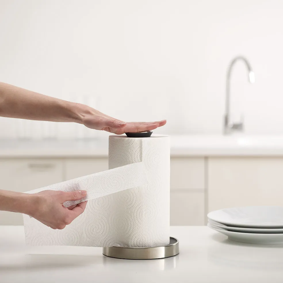 Soporte para rollo de cocina Push&Tear Joseph Joseph