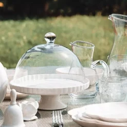 Stand para tartas de porcelana Arezzo La Porcellana Bianca