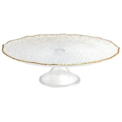Stand para tartas de vidrio Maesta La Porcellana Bianca