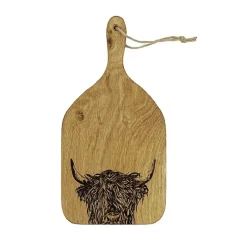 Tabla colgante para cortar y servir de madera de roble Selbrae