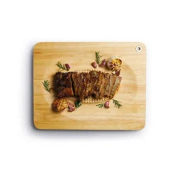 Tabla de madera reversible KitchenCraft MasterClass para carne y corte