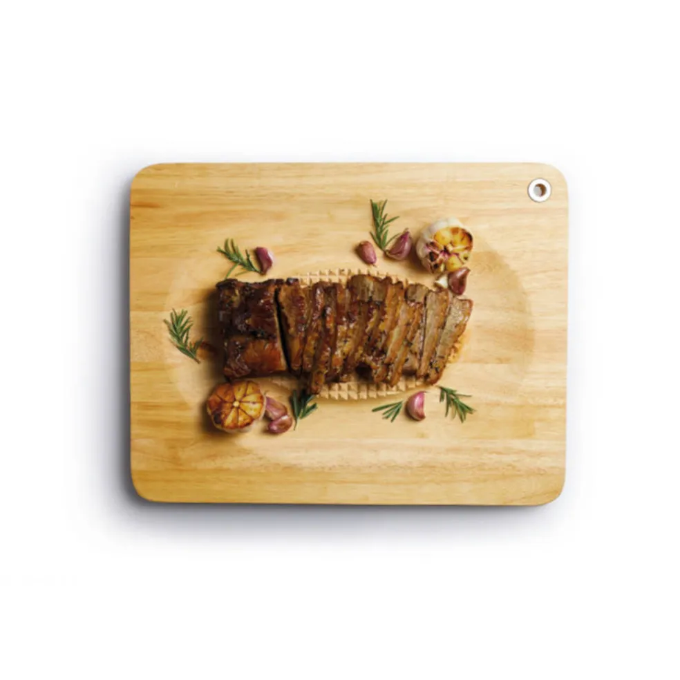 Tabla de madera reversible KitchenCraft MasterClass para carne y corte