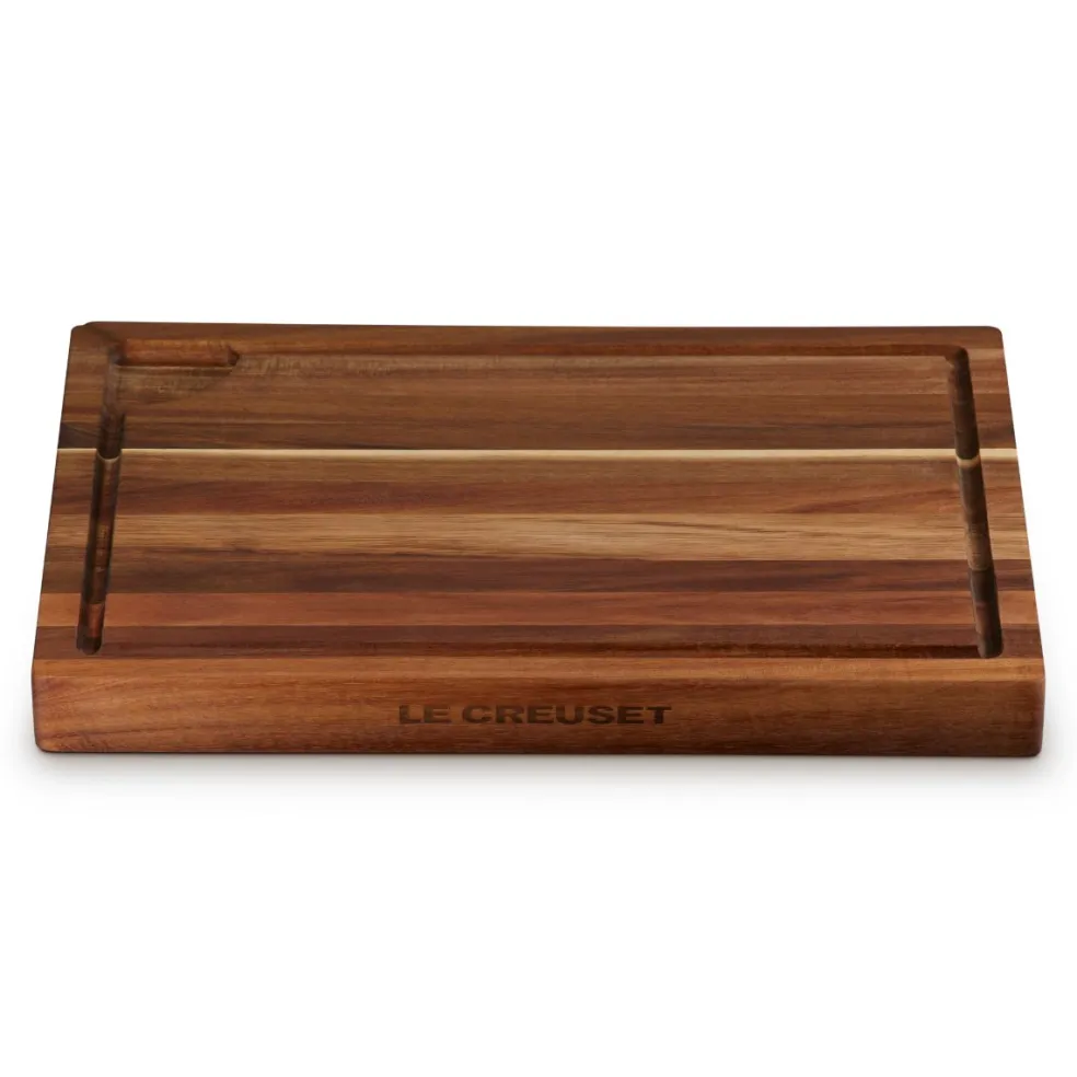 Tabla grande de madera de acacia 50 cm Le Creuset