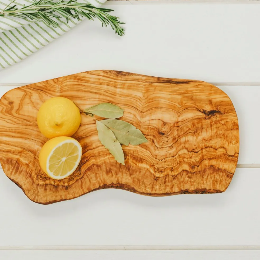 Tabla para cortar de madera de olivo Selbrae