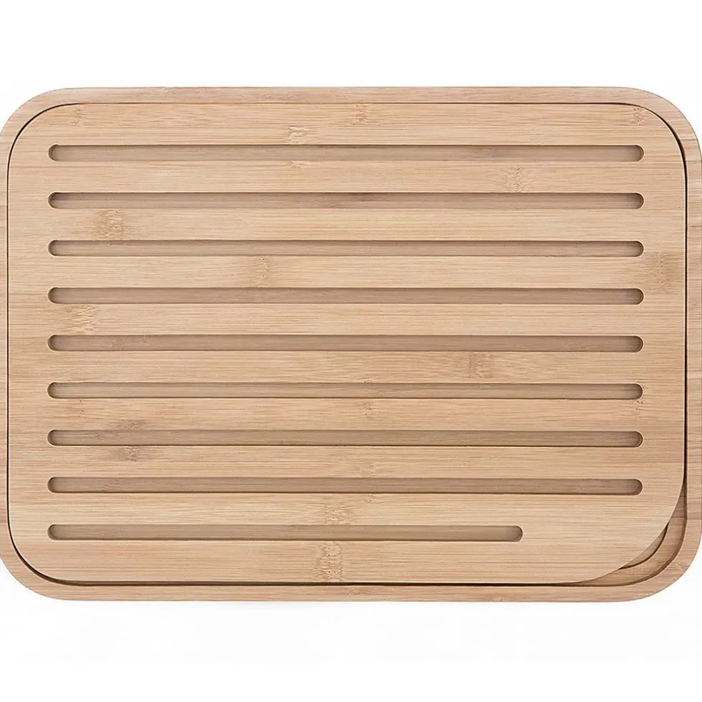 Tabla para el pan de bambú Pebbly