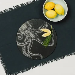 Tabla para quesos y aperitivos de pizarra Selbrae