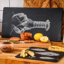 Tabla rectangular grande de pizarra Selbrae