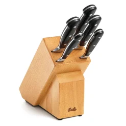 Tacoma de madera con 5 cuchillos de cocina Alaska Fissler