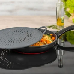 Tapa multifunción: antisalpicaduras y bandeja para horno de silicona Kuhn Rikon