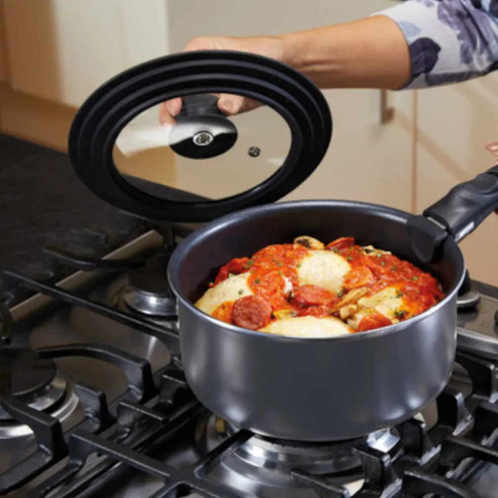 Tapa para cazos y sartenes de 16 a 20 cm MasterClass de KitchenCraft