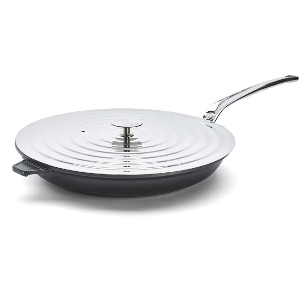 Tapa universal inox De Buyer para sartenes, ollas y paelleras