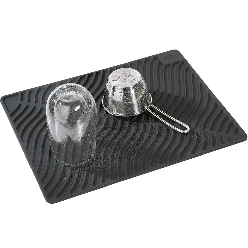 Tapete escurreplatos de silicona flexible Wave Kuchenprofi