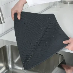 Tapete escurreplatos de silicona flexible Wave Kuchenprofi