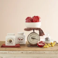 Tarro de porcelana para sal Conserva La Porcellana Bianca