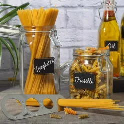 Tarro hermético de cristal con etiqueta Fido Bormioli Rocco