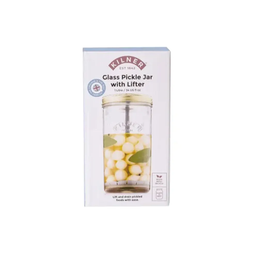 Tarro para aceitunas y encurtidos con elevador de Kilner®