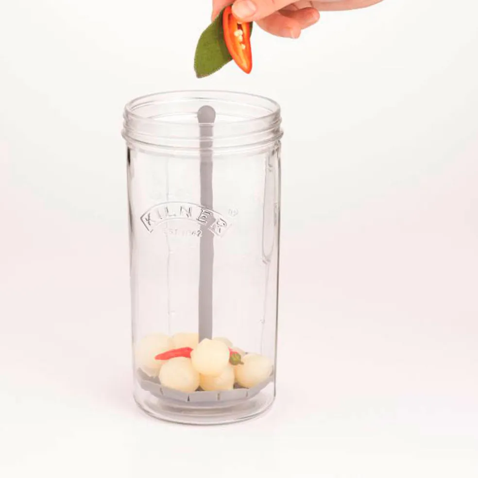 Tarro para aceitunas y encurtidos con elevador de Kilner®