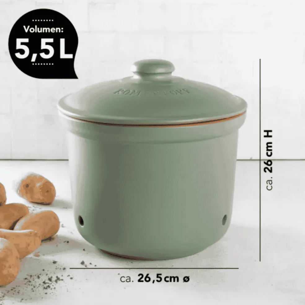 Tarro para verduras de terracota Römertopf