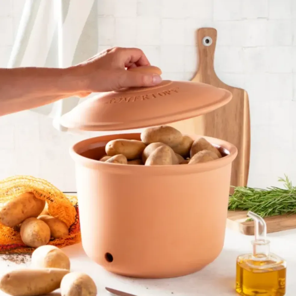 Tarro para verduras de terracota Römertopf