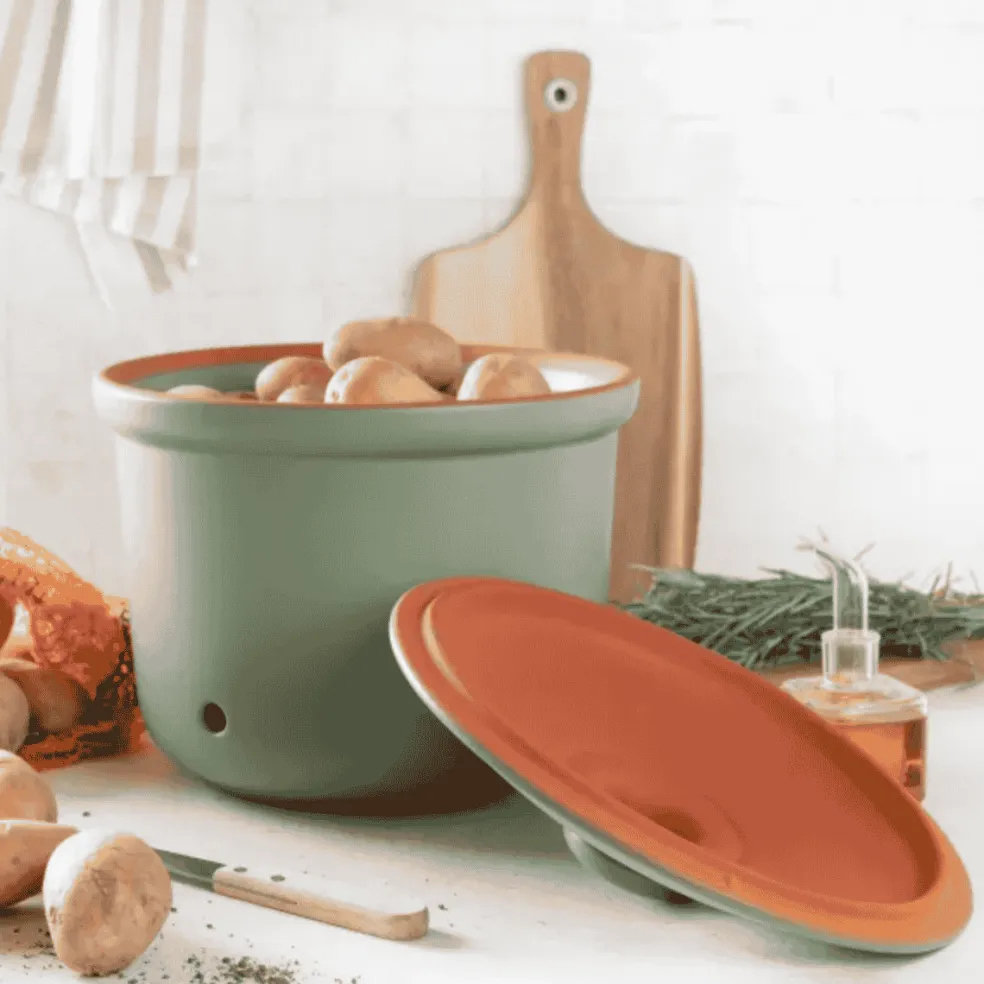 Tarro para verduras de terracota Römertopf